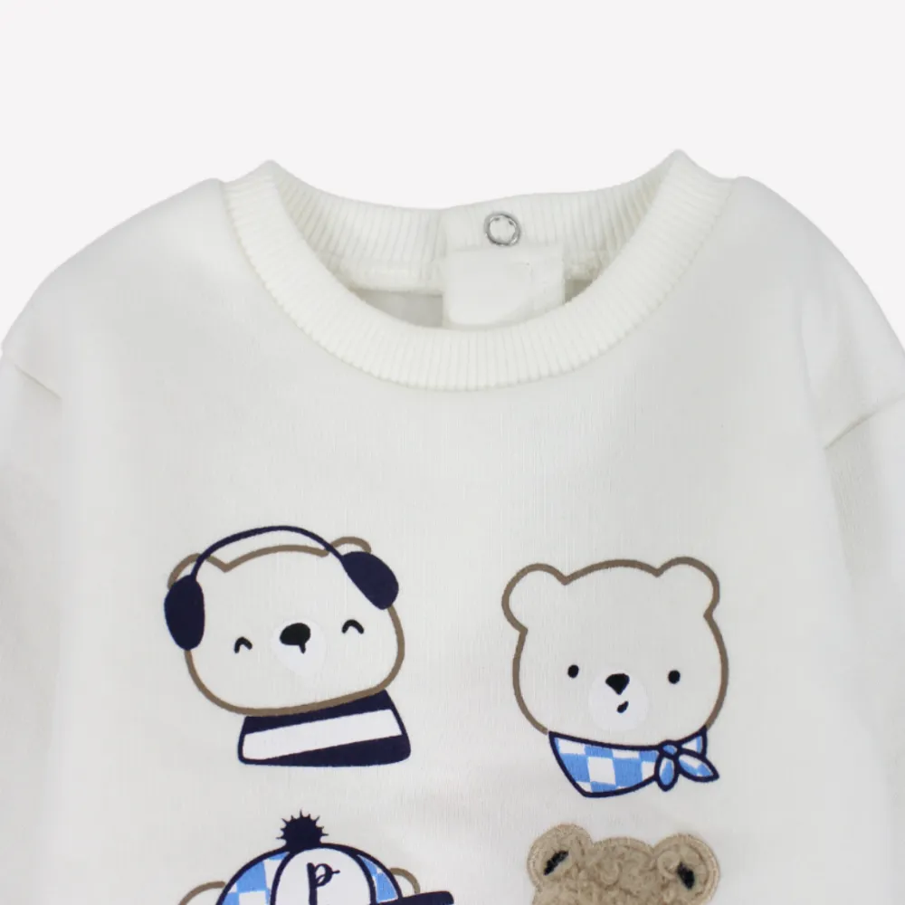 Niedliches Wildes Langarm-Sweatshirt