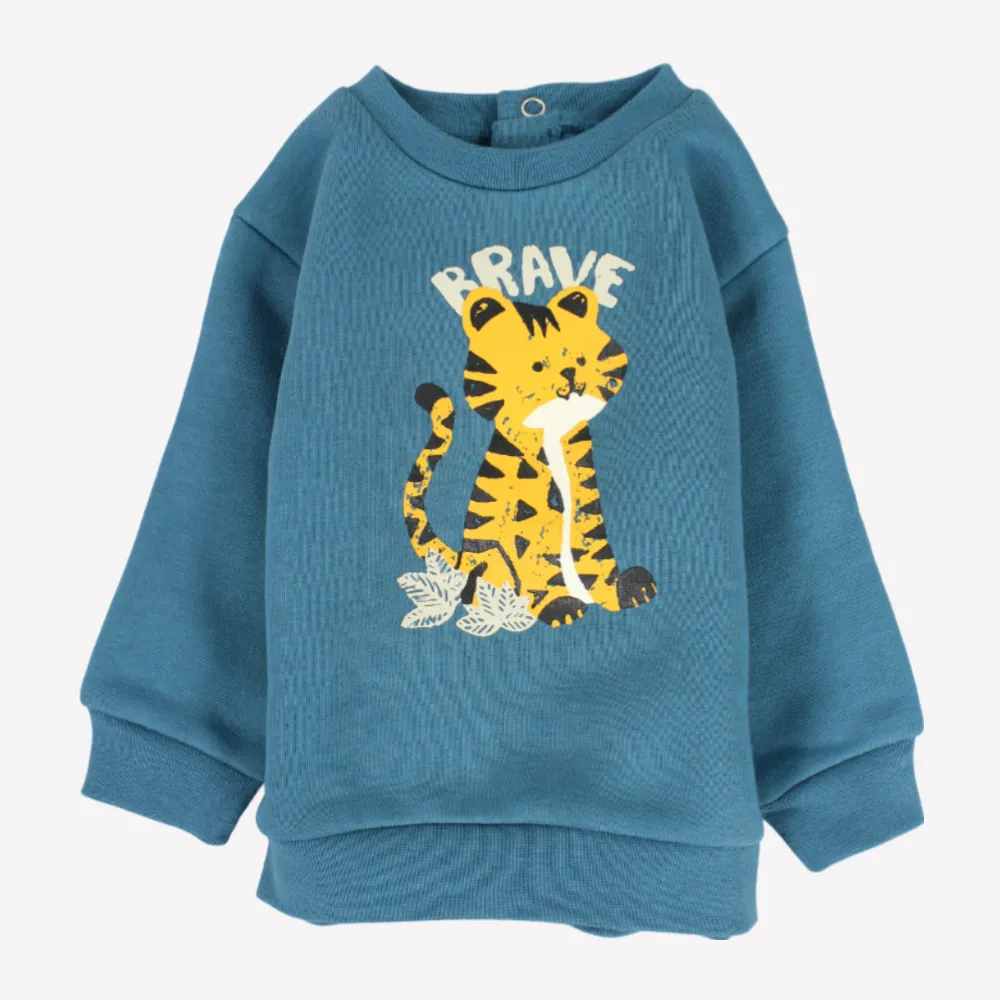 Niedliches Wildes Langarm-Sweatshirt