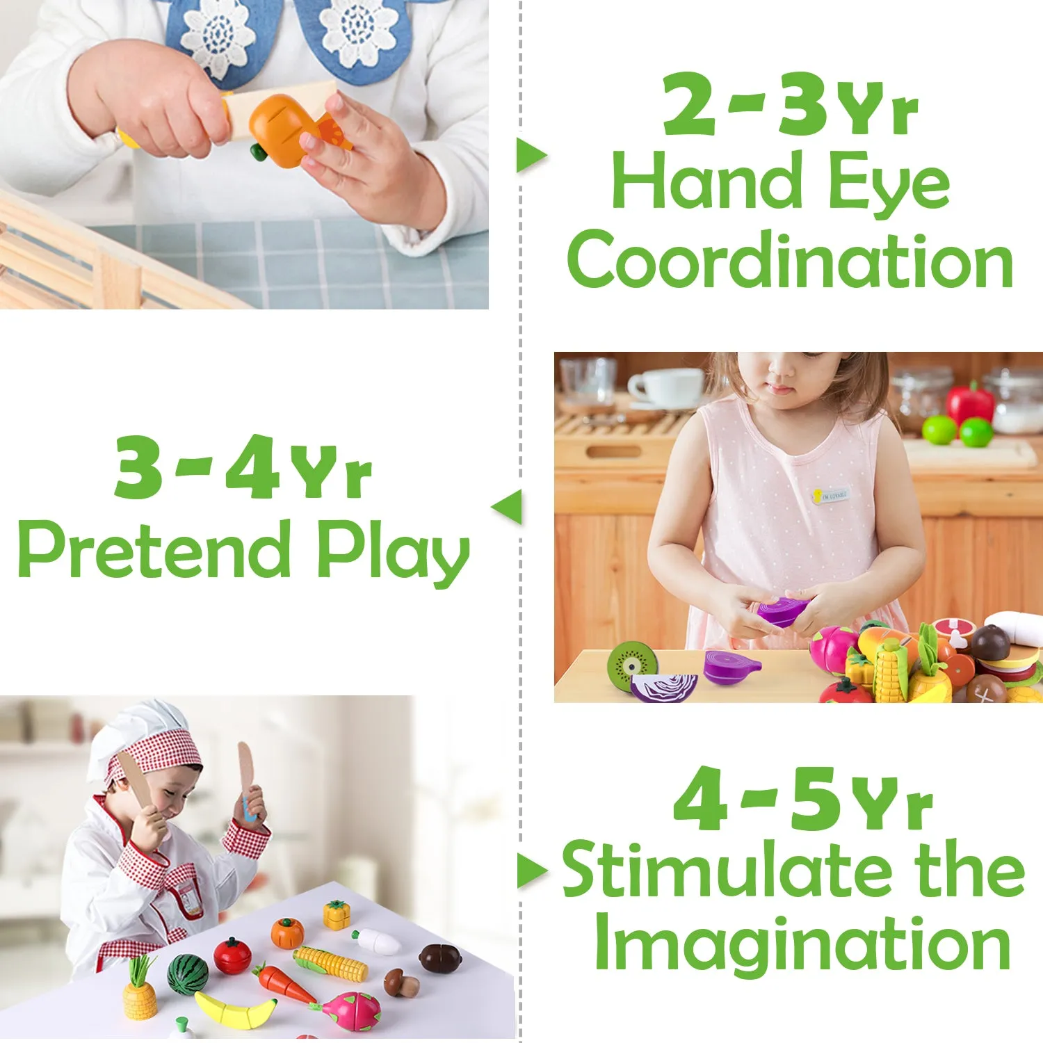 Schneide- & Kochspielzeug Spielküchen-Set