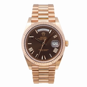 Day-Date 40mm Brown Roman Dial 2022 - 228235