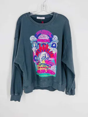 Daydreamer Größe L Grau/Mehrfarbig Siebdruck Oberteil Sweatshirt