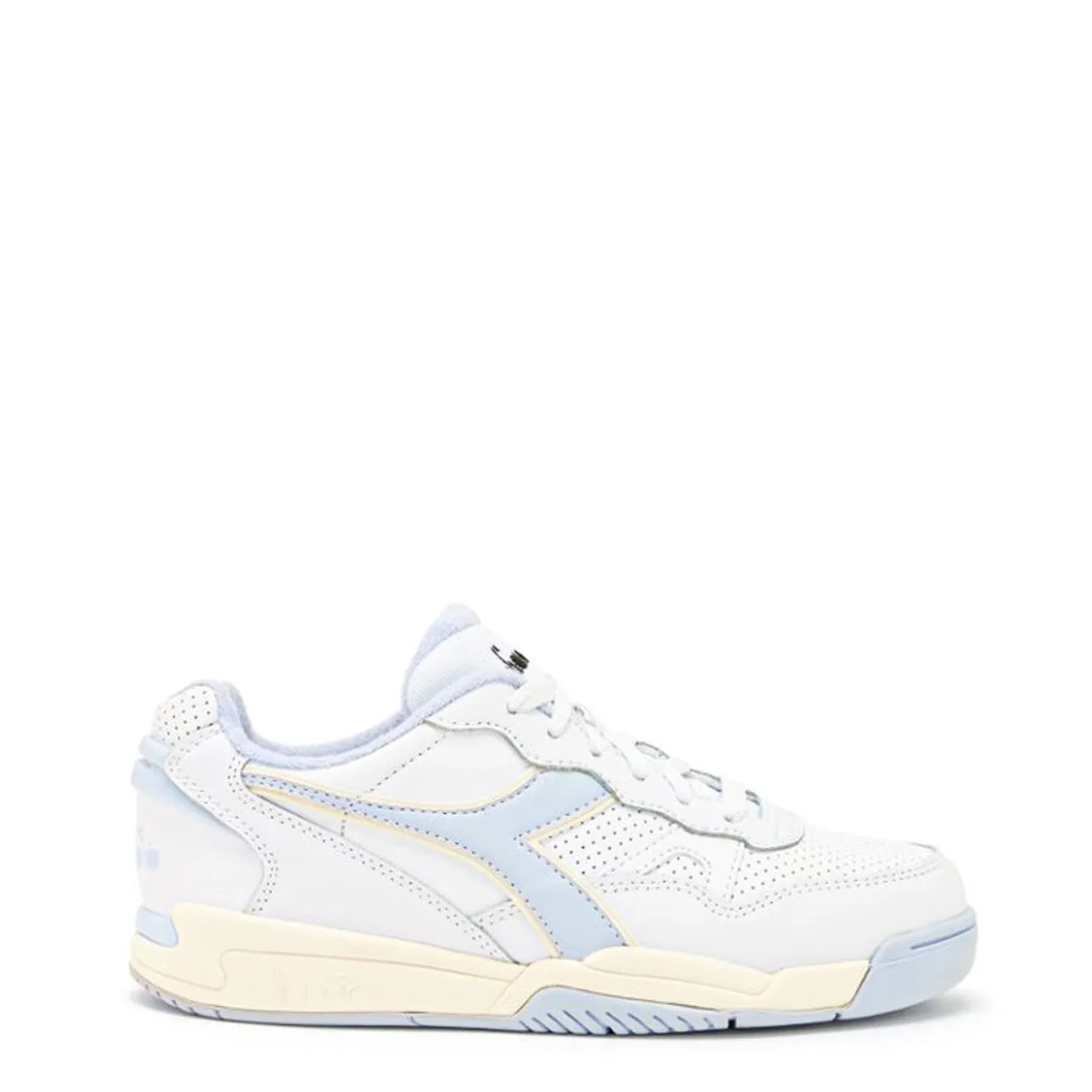 Diadora Damen Winner Trainers Weiß / Xenon Blau Schuhe Diadora