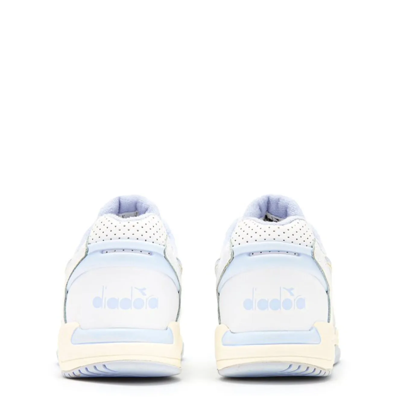 Diadora Damen Winner Trainers Weiß / Xenon Blau Schuhe Diadora
