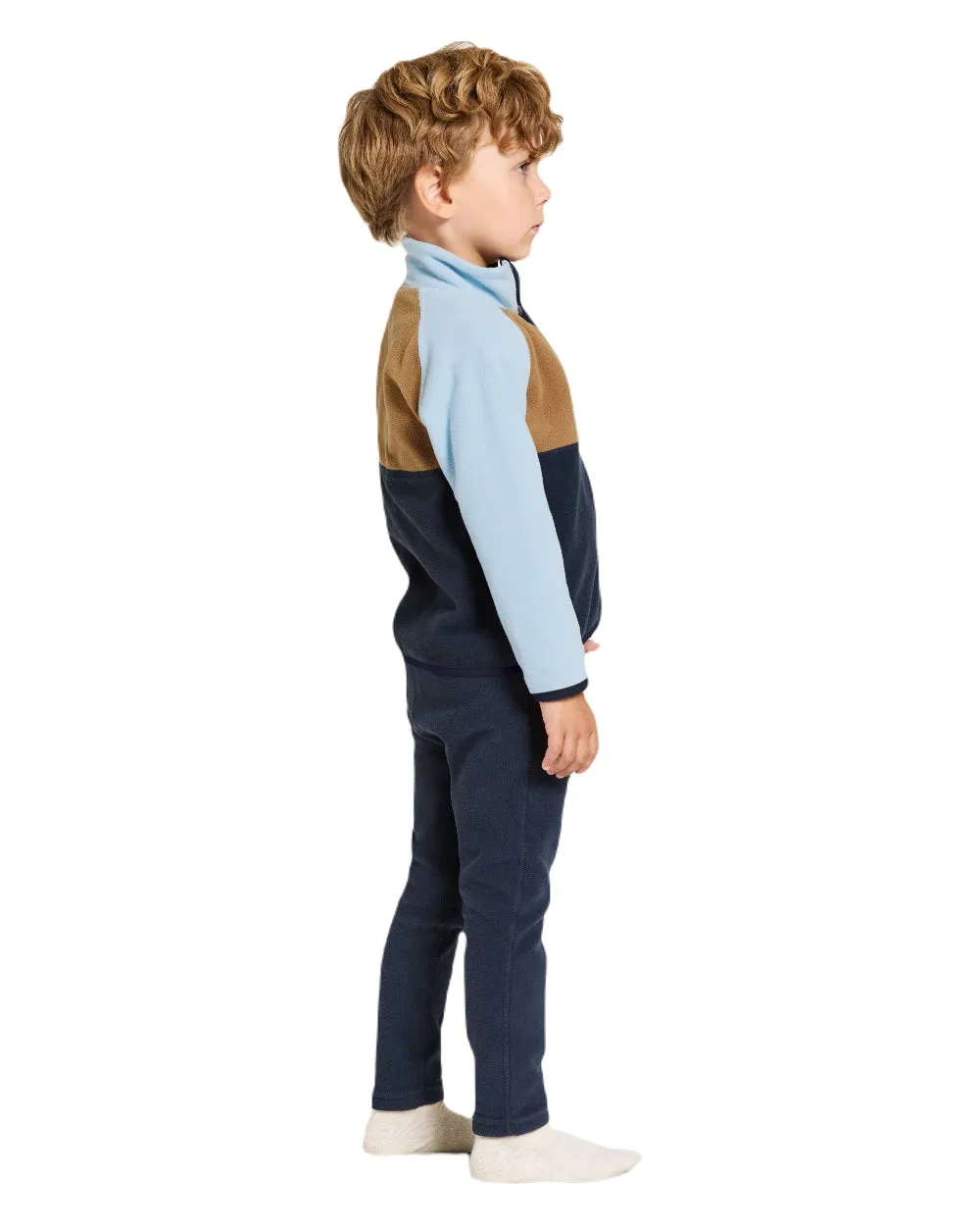 Didriksons Kinder Monte Halbknopf-Fleece 4 Ausverkauf Didriksons