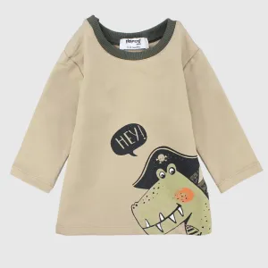 Dino Pirat Langarm T-Shirt