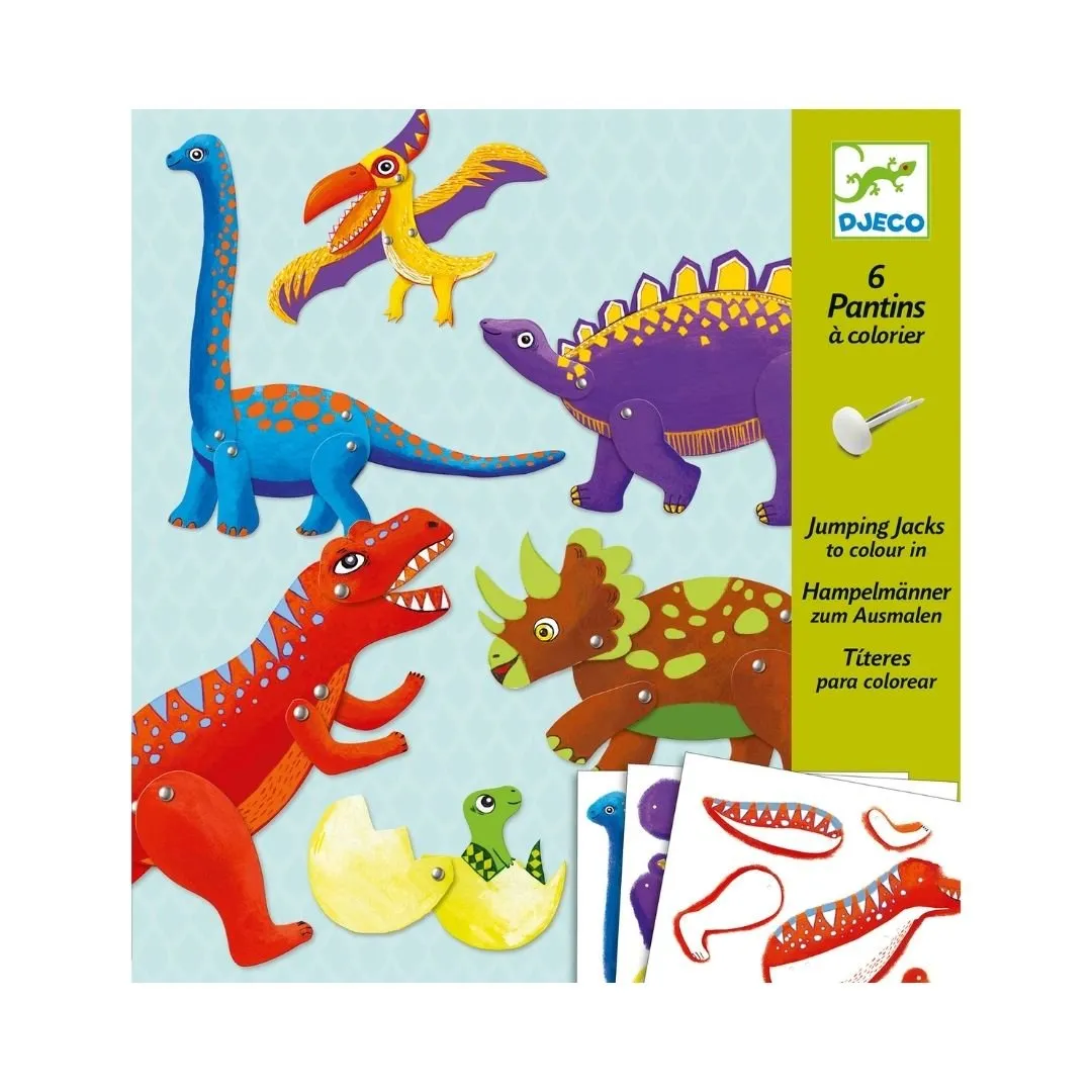 Djeco: Hüpfende Dinosaurier