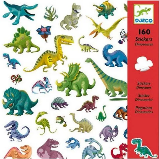 Djeco Aufkleber Dinosaurier