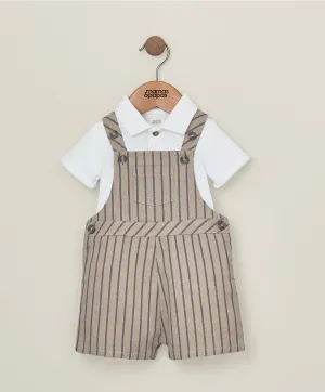Dungaree & T-Shirt Outfit-Set