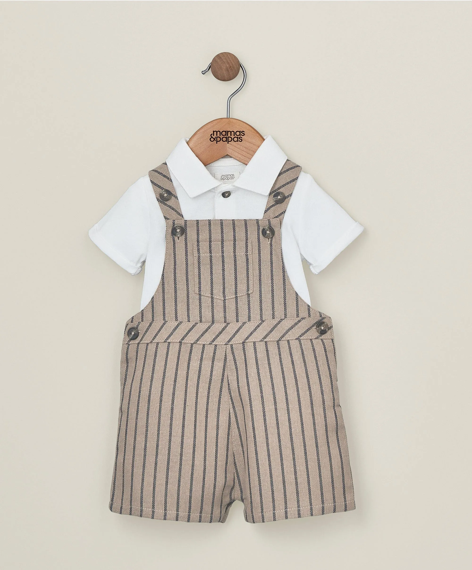 Dungaree & T-Shirt Outfit-Set