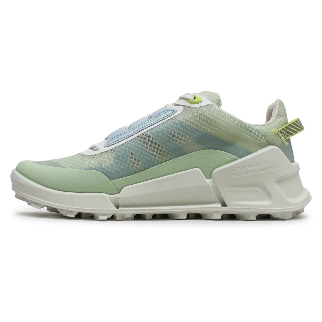 Ecco Biom 2.1 X Mountain Textile Leder Damen Low-Top Turnschuhe Ecco Schuhe