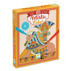 Ägyptische Künstlerische Farbe