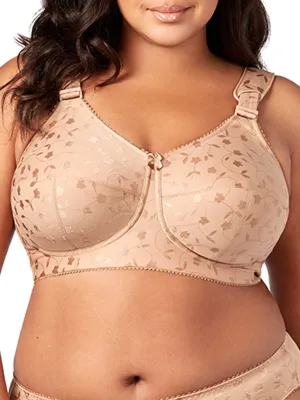 Elila Damen Sidney Jacquard Büstenhalter ohne Bügel
