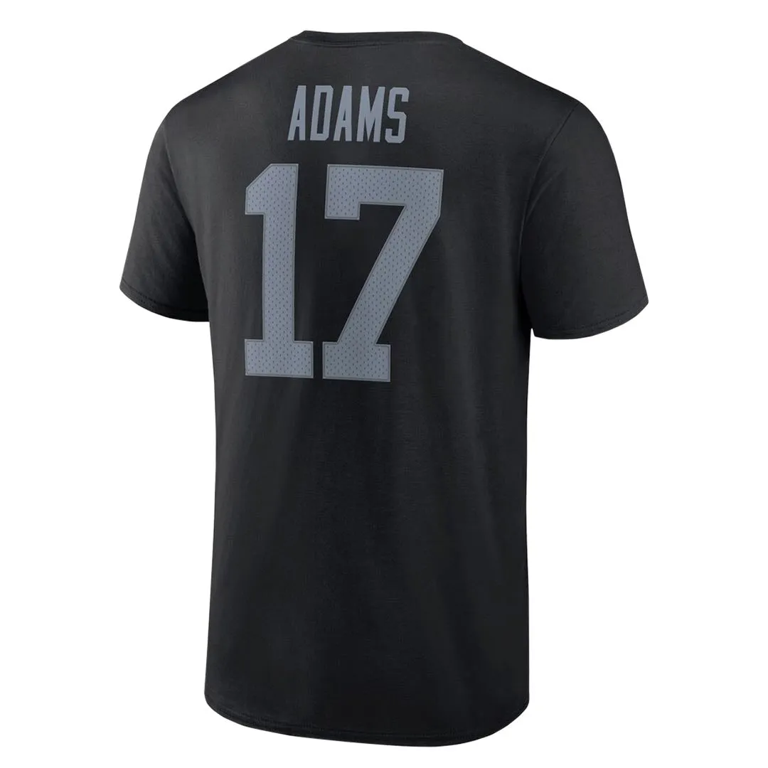 Fanatics - Herren Las Vegas Raiders Davante Adams Kurzarm T-Shirt (QF6E 127A 8DF DZ0)