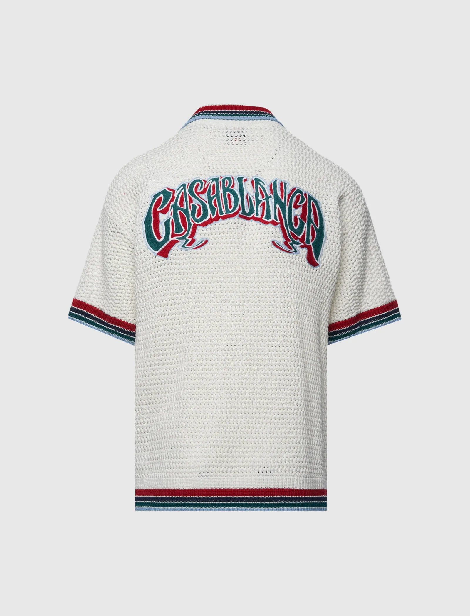 FAUX CROCHET SHIRT