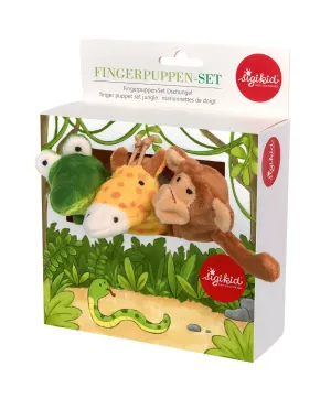 Fingerpuppen-Set: Dschungel