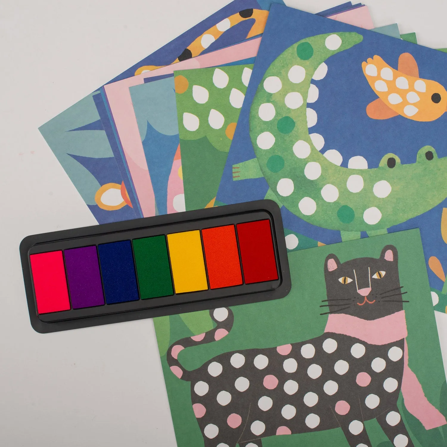 Fingerstempel Bastelset