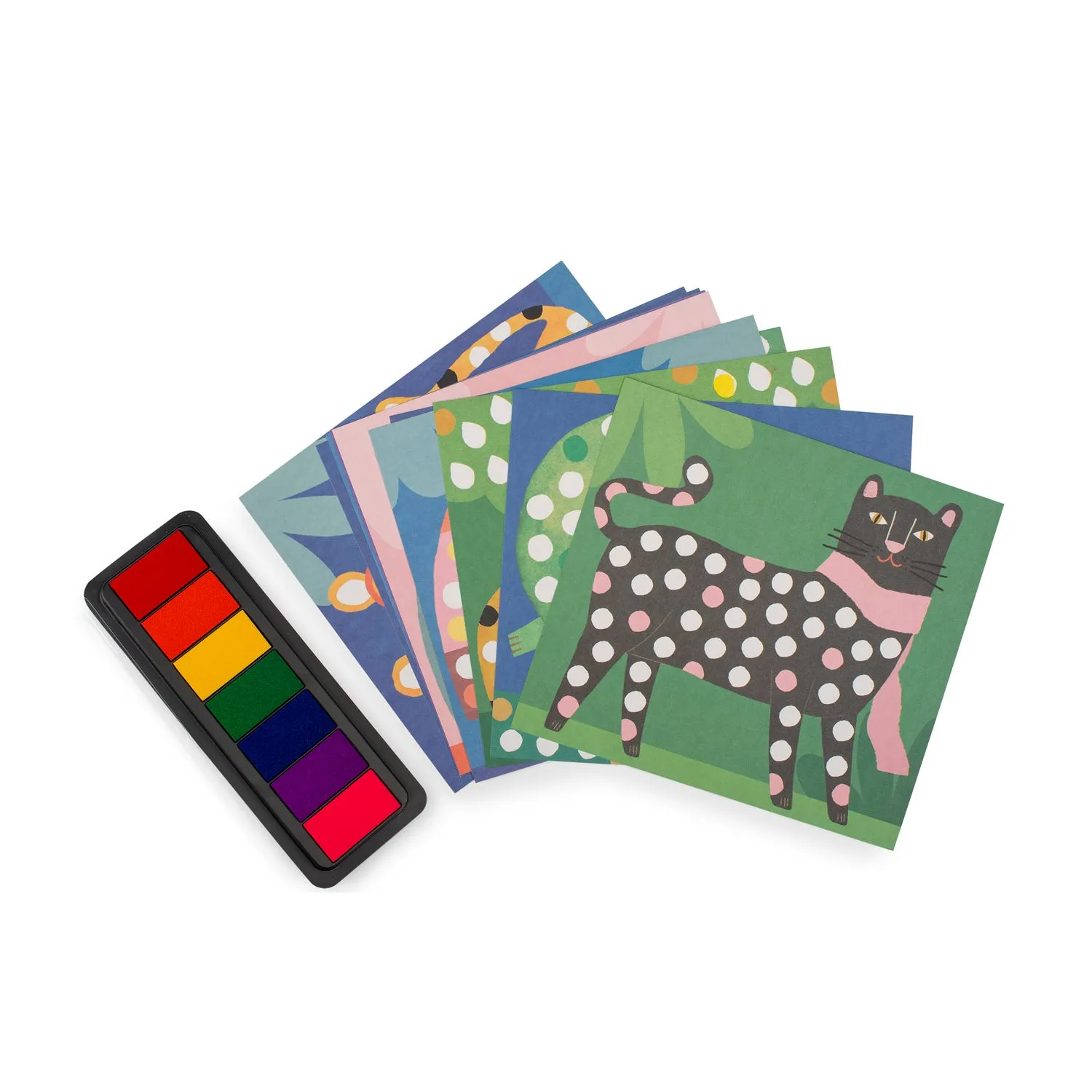 Fingerstempel Bastelset