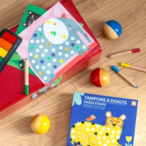 Fingerstempel Bastelset
