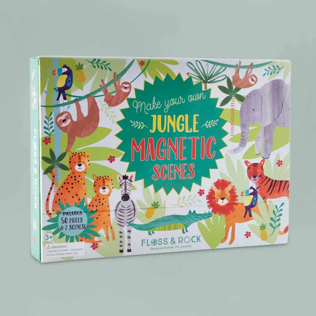Floss & Rock Dschungel-Aktivitätenspielset mit Jellycat Bashful Lion