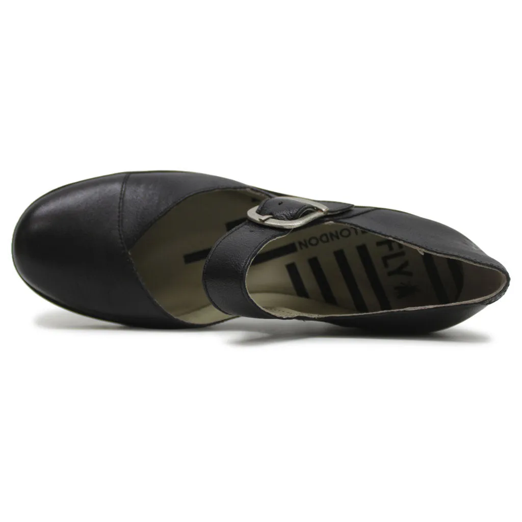Fly London BAXE428FLY Lederschuhe für Damen mit Keilabsatz