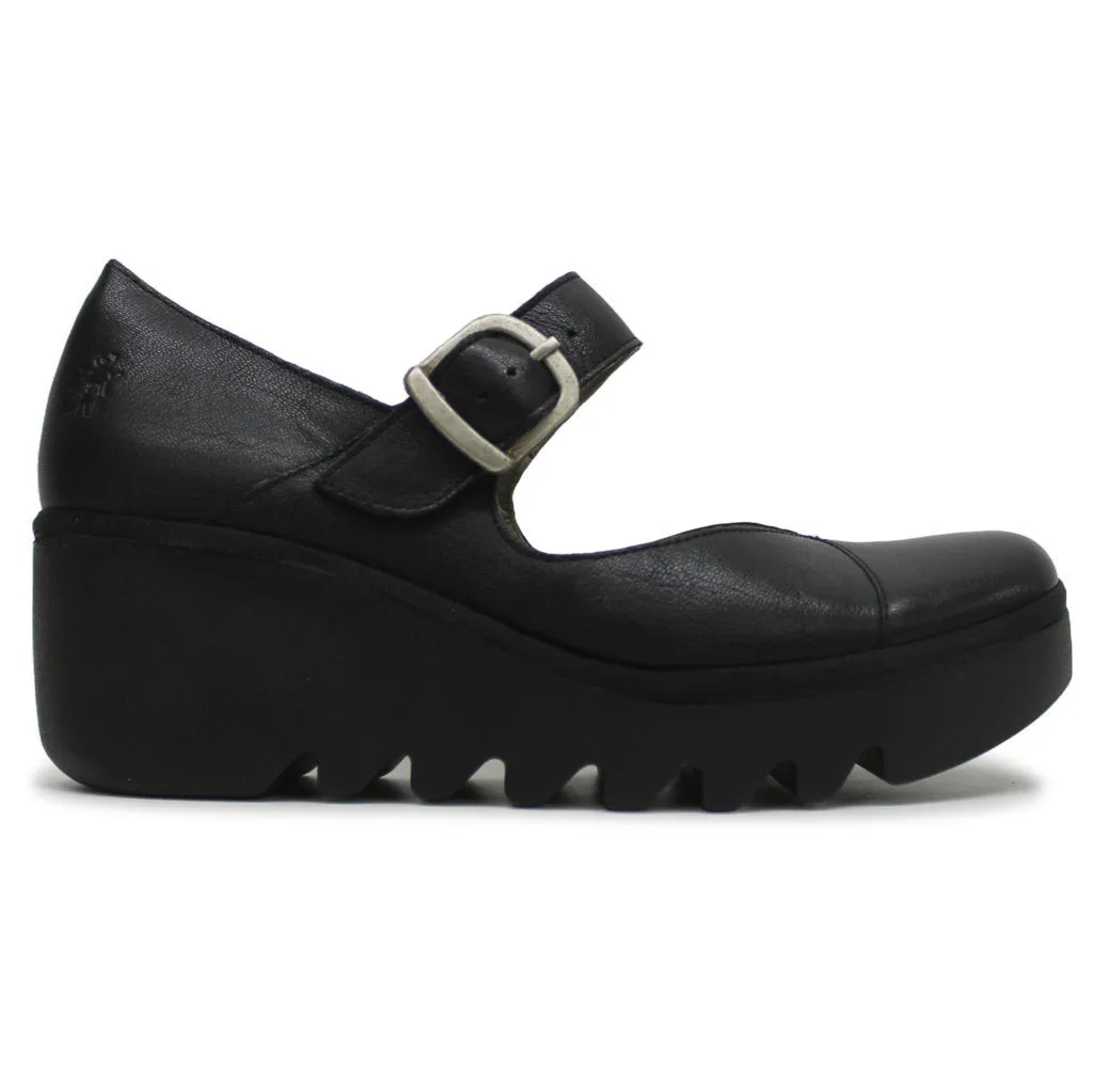 Fly London BAXE428FLY Lederschuhe für Damen mit Keilabsatz