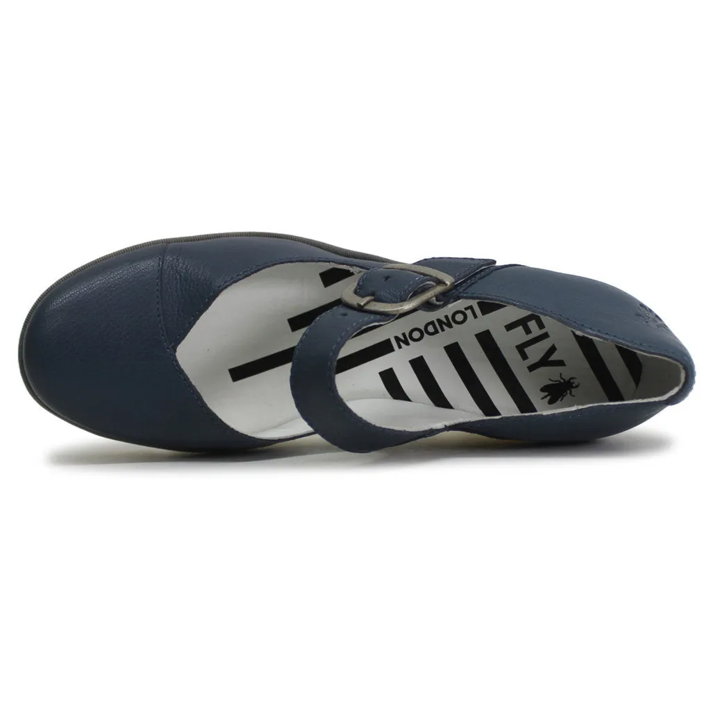 Fly London BAXE428FLY Lederschuhe für Damen mit Keilabsatz