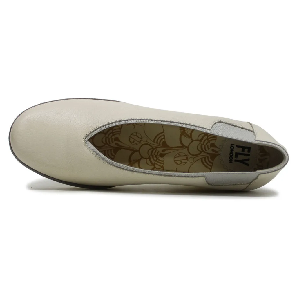 Fly London YOZA438FLY Leder Damen Keilabsatz Schuhe