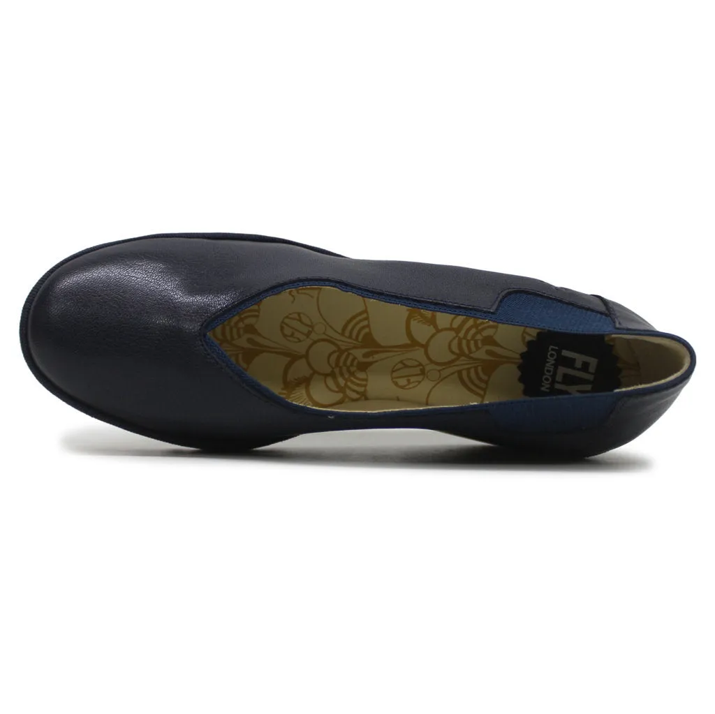Fly London YOZA438FLY Leder Damen Keilabsatz Schuhe