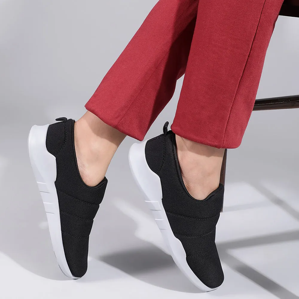 Force 10 By Liberty Damen Freizeitschuhe Schwarz Ohne Schnürung