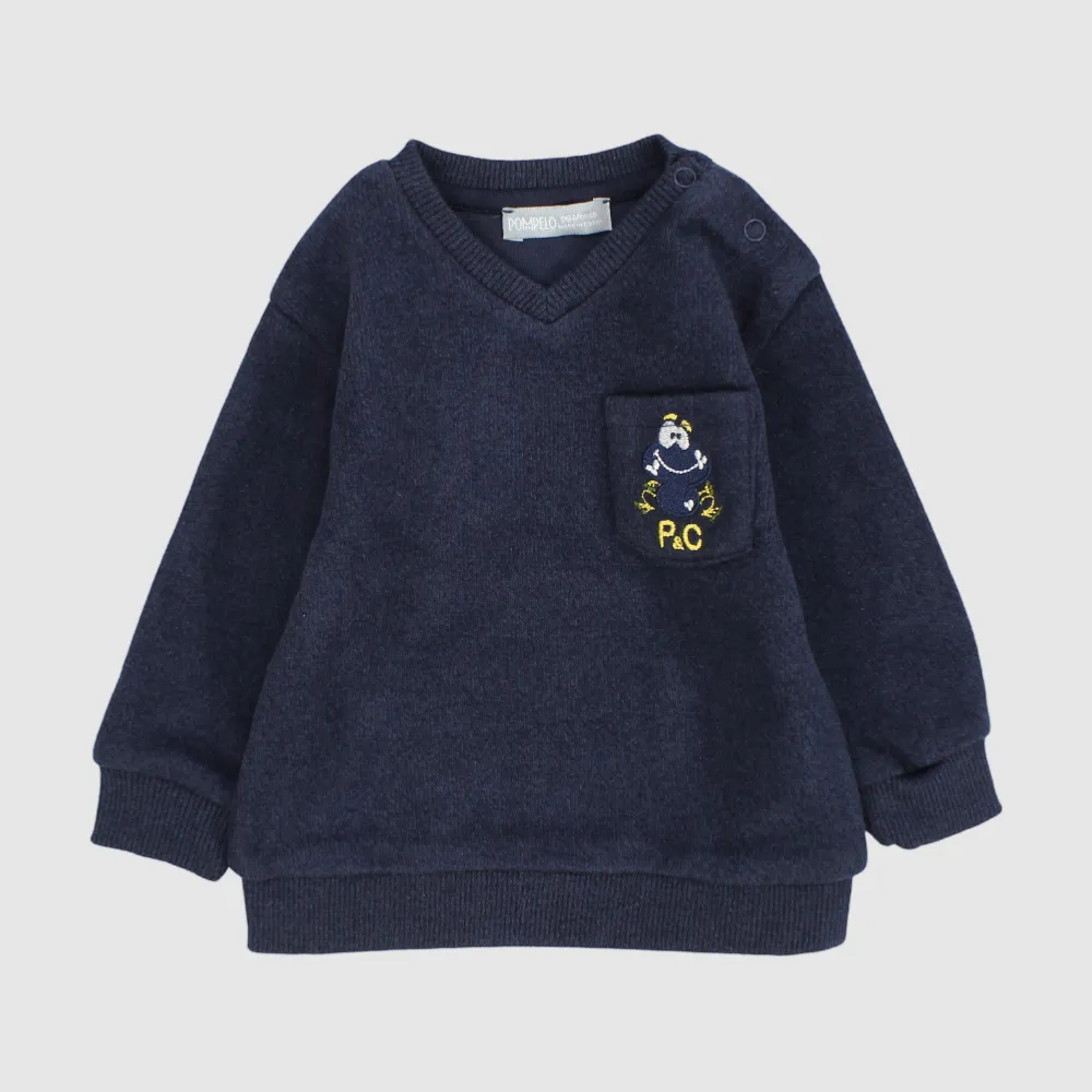 Froggy Langarm-Fleece-Pullover