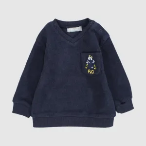 Froggy Langarm-Fleece-Pullover