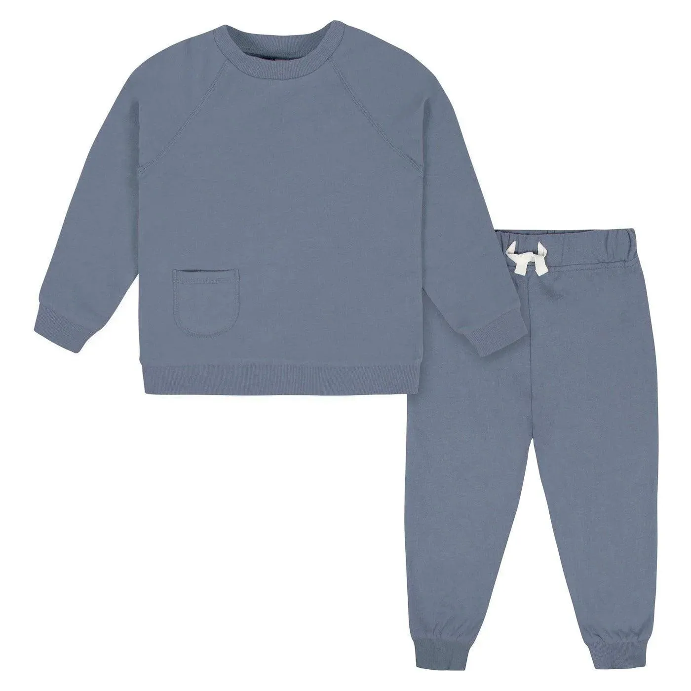 Gerber 2-teiliges Baby-Jungen-Set in Blau mit Pullover und Joggerhose von Babykids Gerber