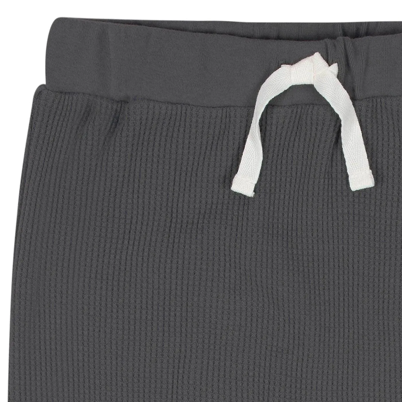 Gerber 2-teiliges Baby-Jungen-Set in Graphitwaffelstoff mit Kapuzenpullover und Jogginghose Babykids Gerber