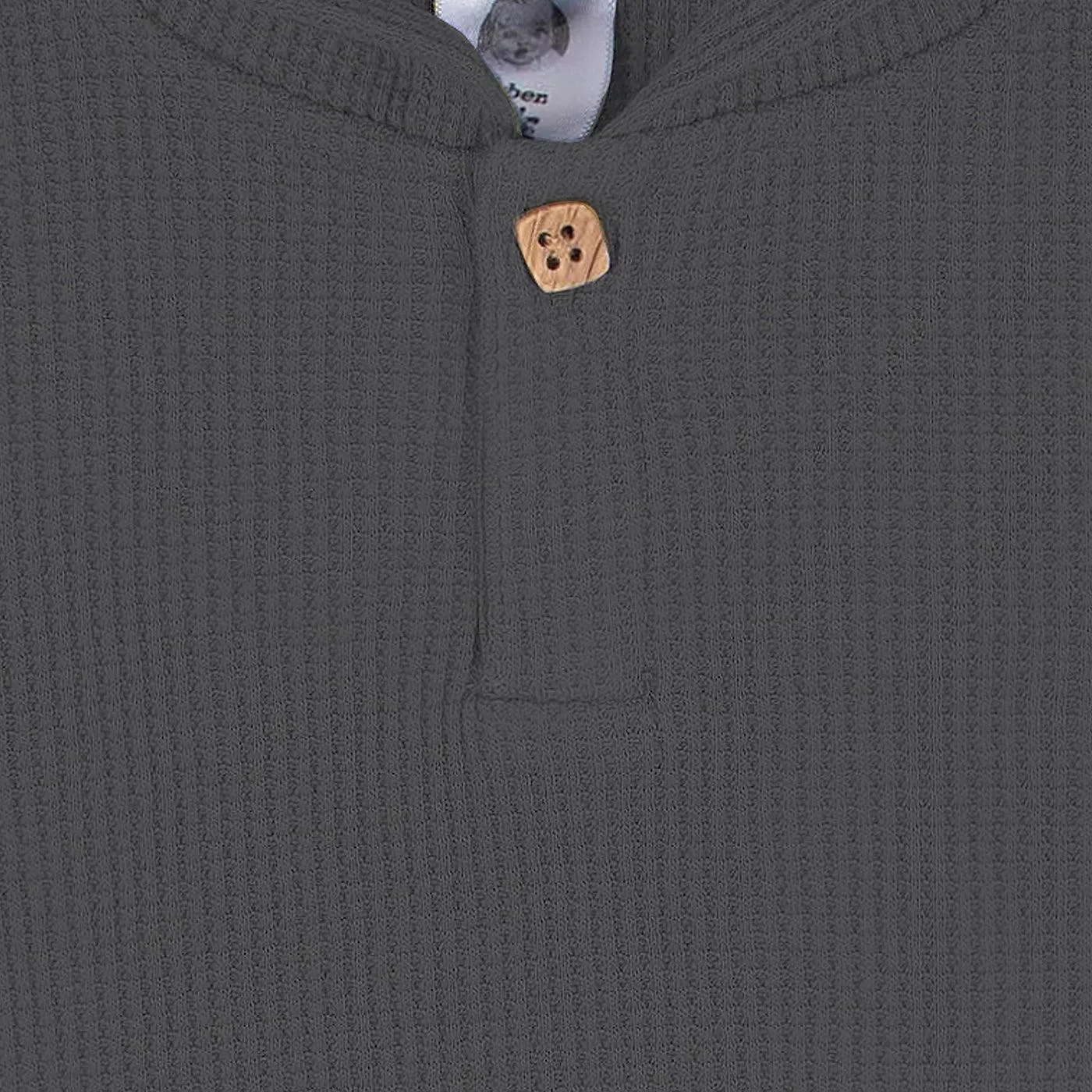 Gerber 2-teiliges Baby-Jungen-Set in Graphitwaffelstoff mit Kapuzenpullover und Jogginghose Babykids Gerber