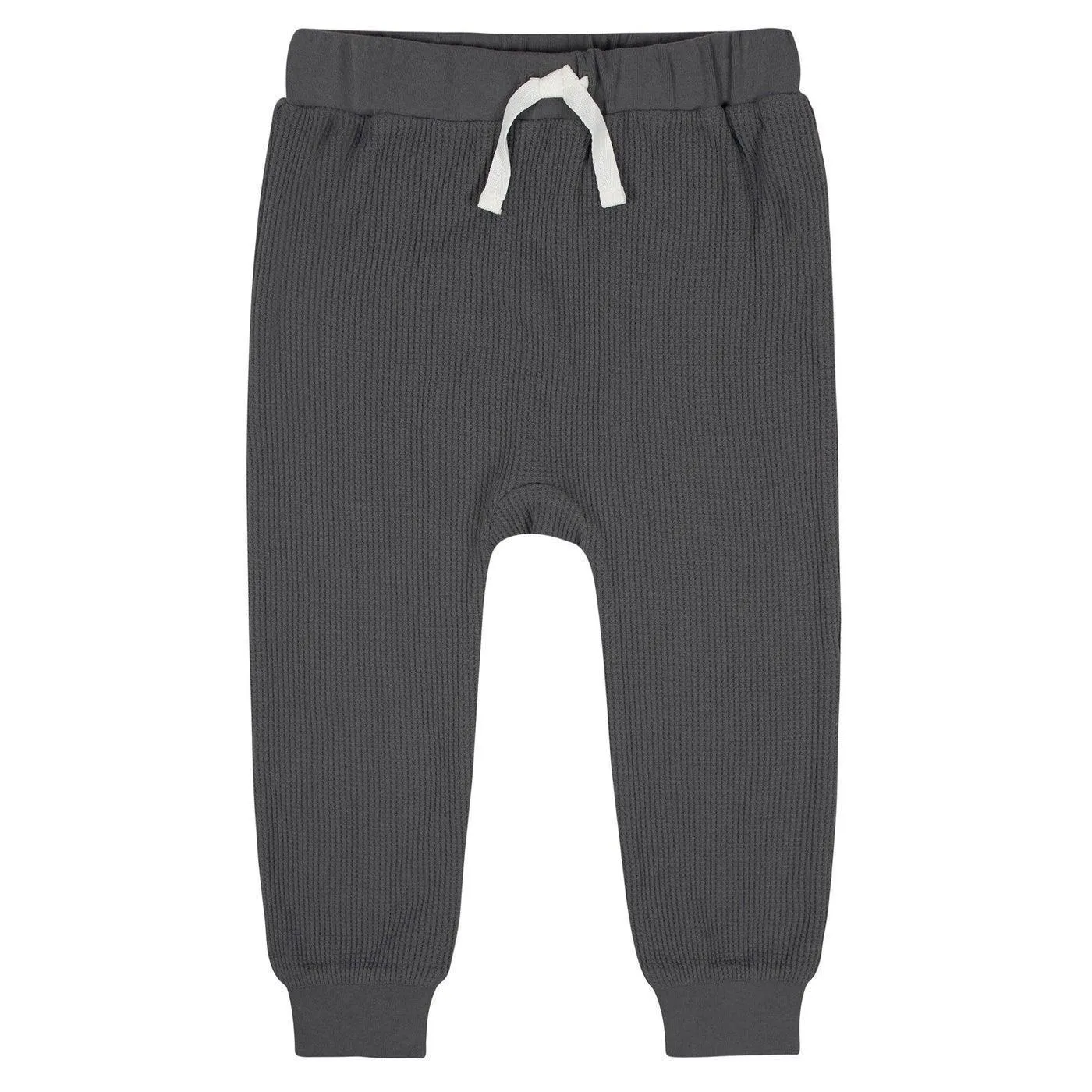 Gerber 2-teiliges Baby-Jungen-Set in Graphitwaffelstoff mit Kapuzenpullover und Jogginghose Babykids Gerber