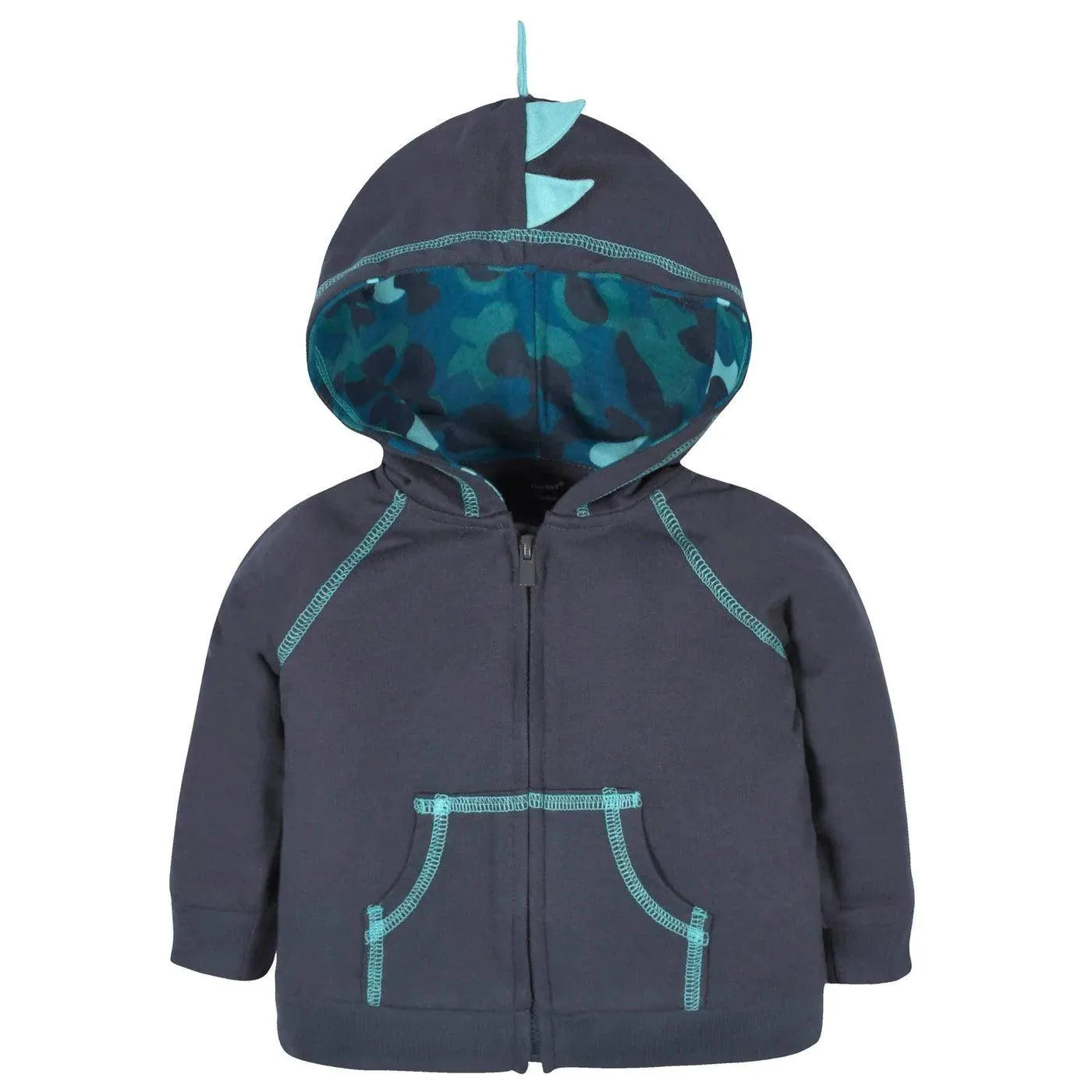Gerber 2-teiliges Babyjungen-Set mit Dino-Kapuzenshirt und Jogginghose Babykids Gerber