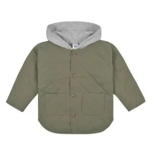 Gerber Baby Boys Grüne Steppjacke mit Kapuze (12-24 Monate) Babykids Gerber
