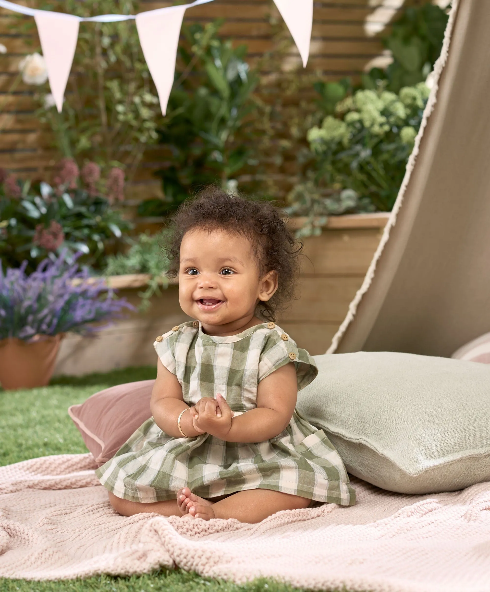 Gingham-Set (2-teilig) Babykids Mamas & Papas