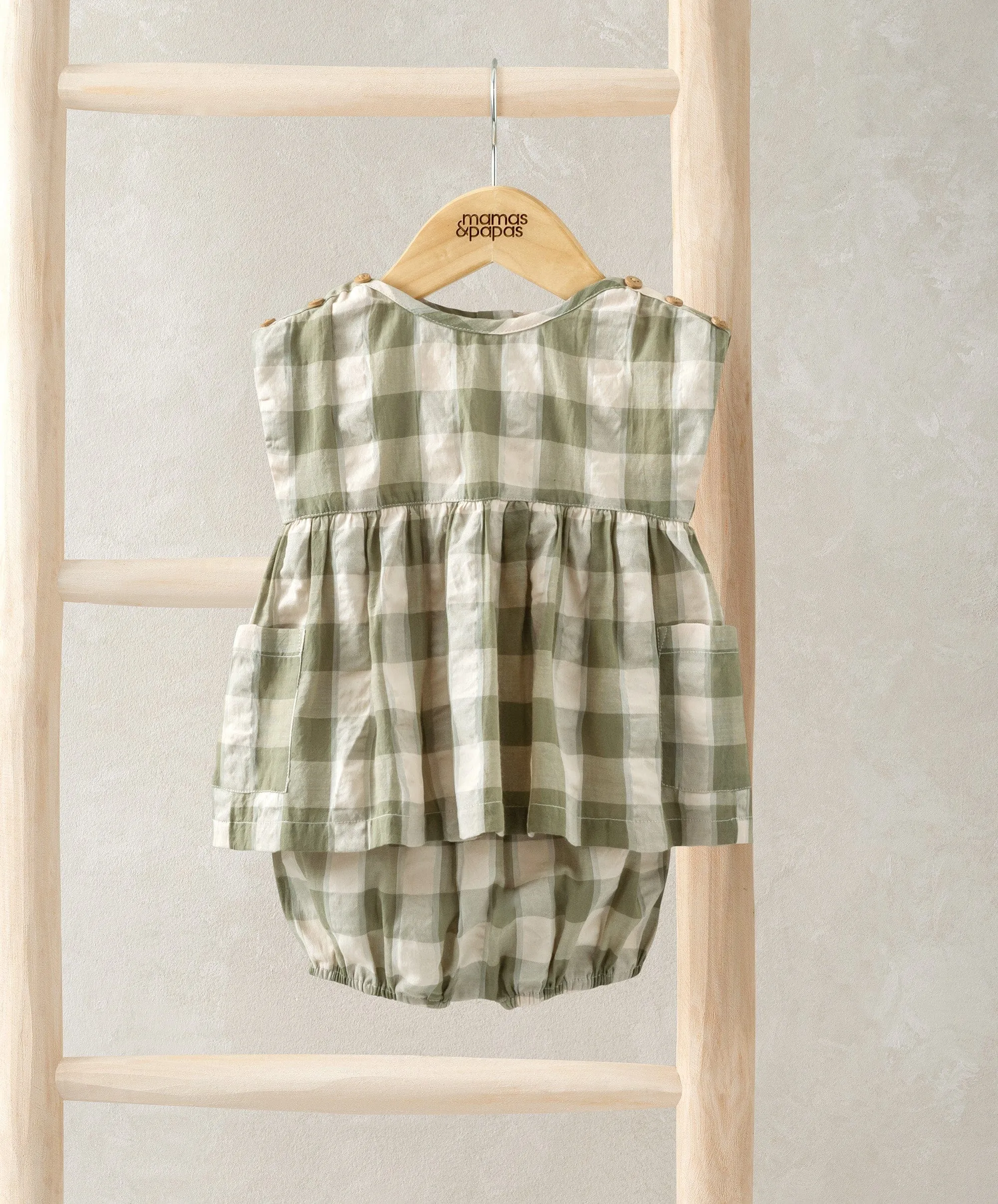 Gingham-Set (2-teilig) Babykids Mamas & Papas