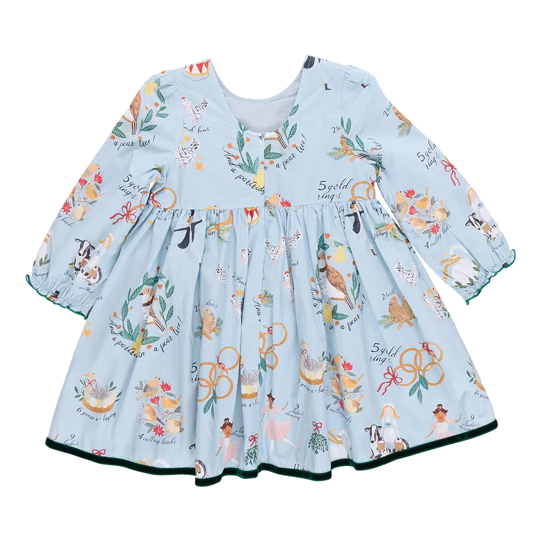 Mädchen Amma Kleid 12 Tage Weihnachten
