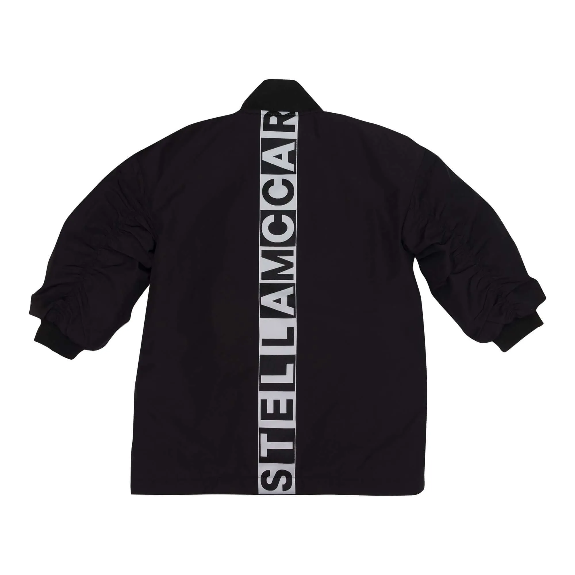 Mädchen Schwarze Logo Daunenjacke