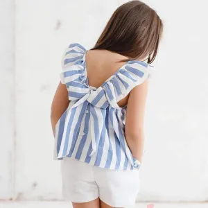 Mädchen Bluse & Shorts Set