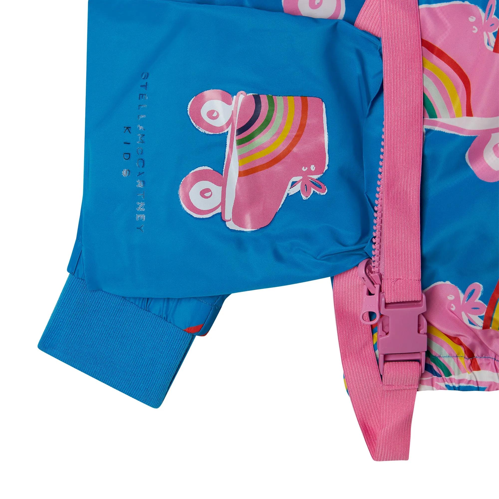 Mädchen Blaue Skater Jacke
