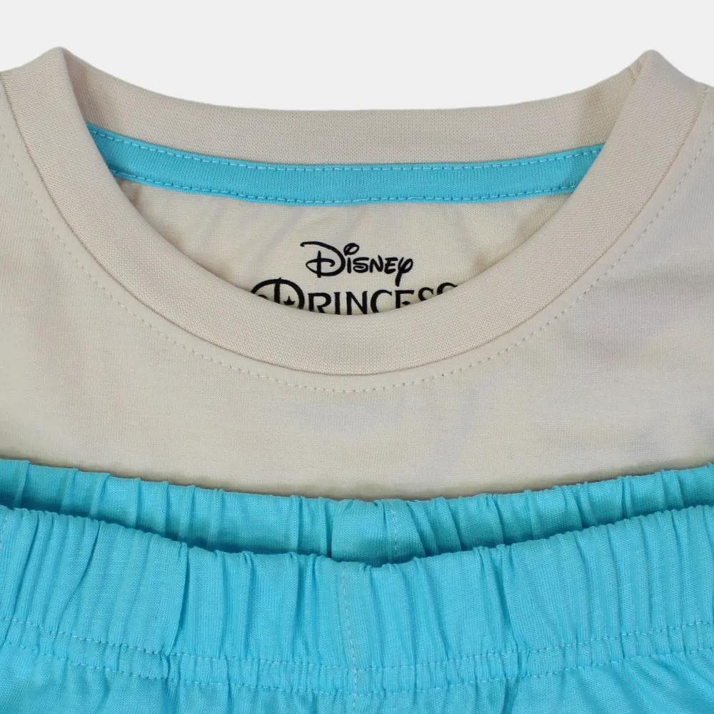Mädchen Baumwoll Schlafanzug-Set – Prinzessin Jasmin Design