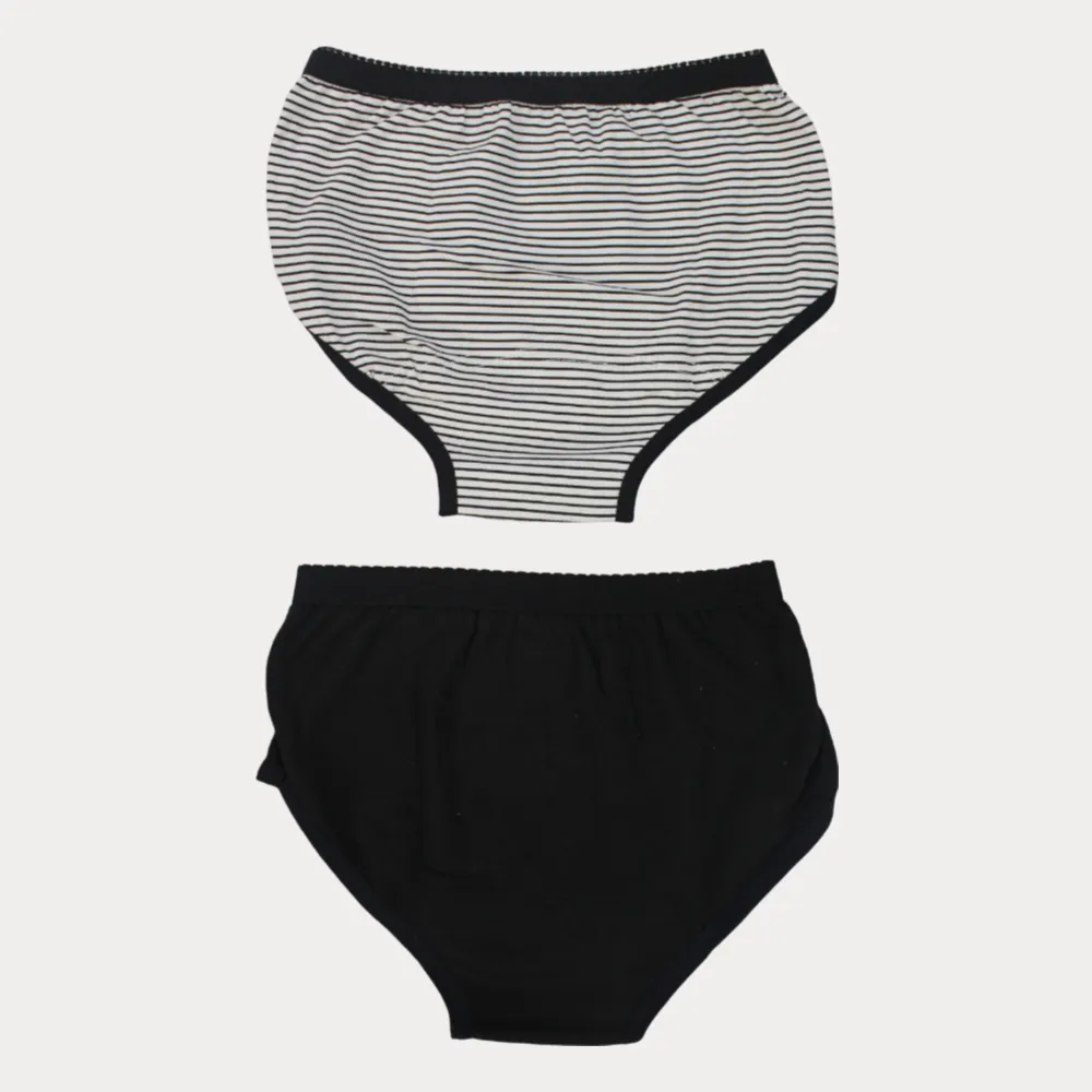 Mädchen-Baumwollslips (2er-Pack)