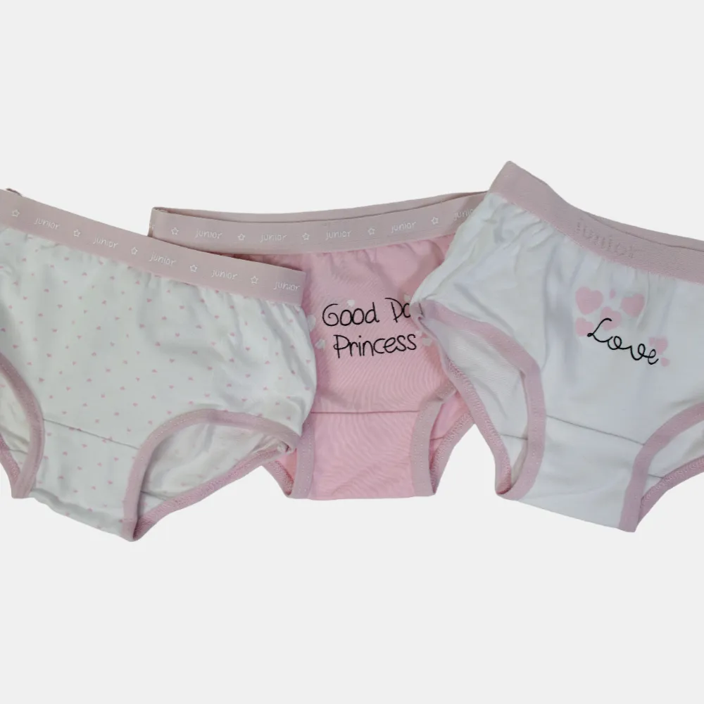 Mädchen-Baumwollslips – (3er Pack)