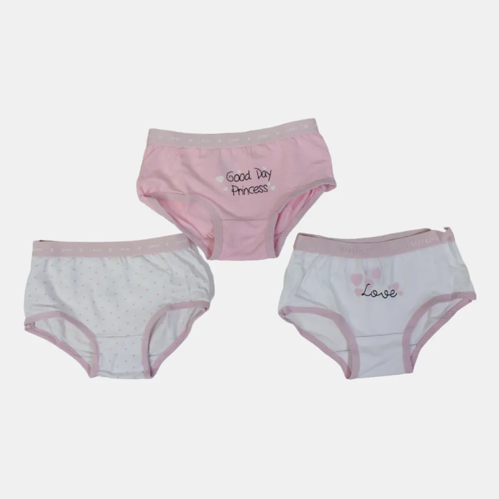 Mädchen-Baumwollslips – (3er Pack)