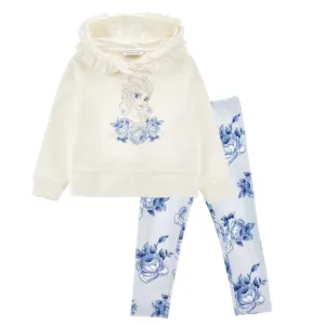 Mädchen Cream Frozen Leggings-Set