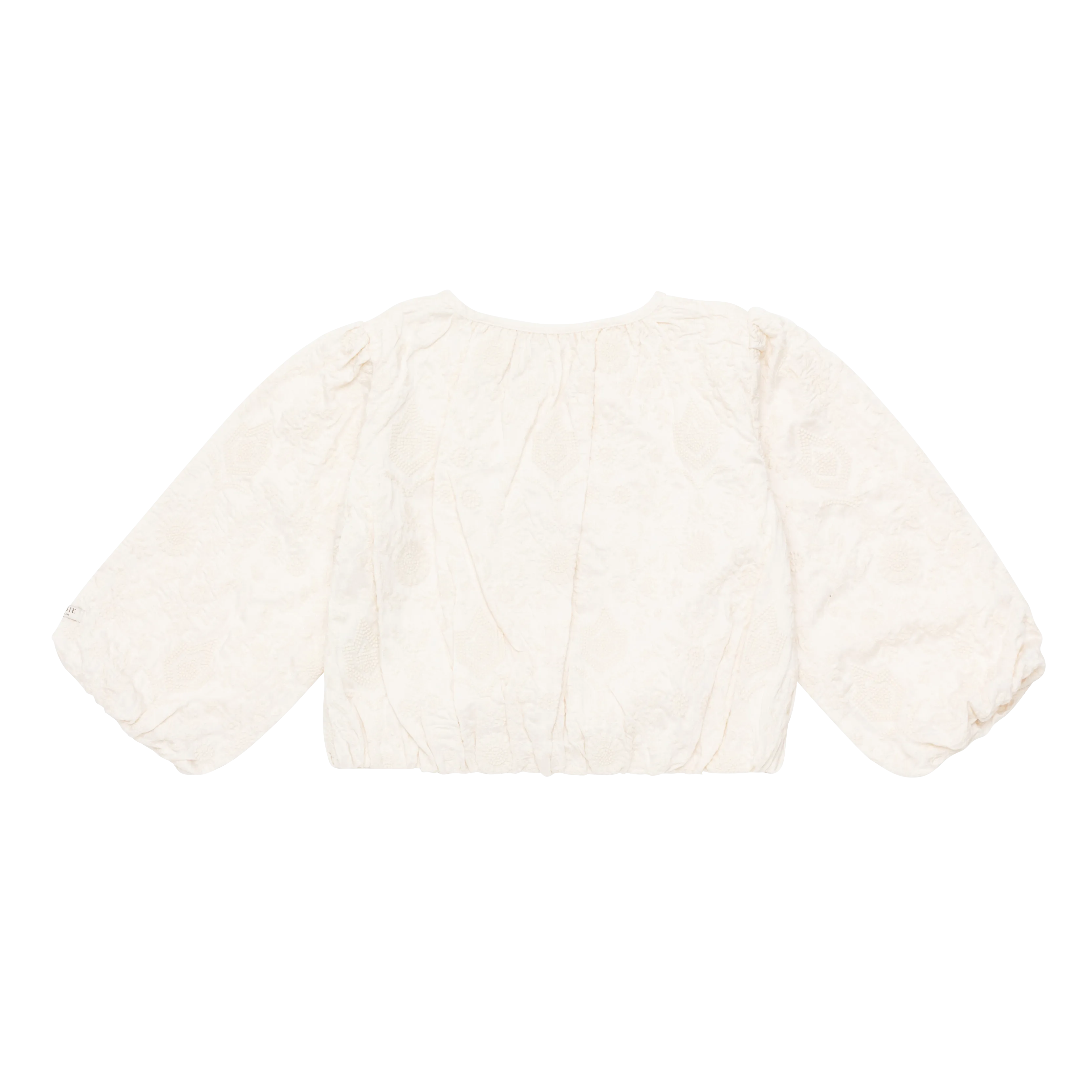 Mädchen Creme Jacke