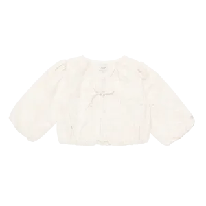Mädchen Creme Jacke